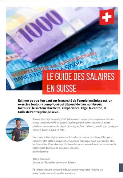 Guide des salaires en Suisse